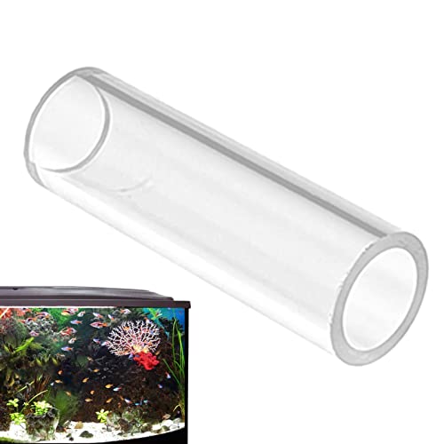 PURBLE Garnelen-Zuchtröhrchen,Aquarium Acrylunterstand für kleine Garnelen - Aquarium-Rohrschutzrohr, Lebensraum für Garnelen, transparentes Schutzhaus von PURBLE