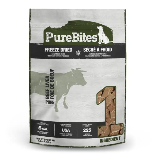 PureBites Beef Liver for Dogs, 8.8oz / 250g - Value Size by PureBites von PureBites