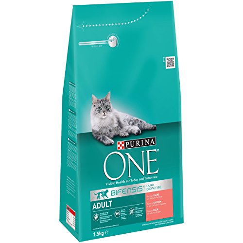 One Adult Katzenfutter Lachs, 1,5 kg von PURINA ONE