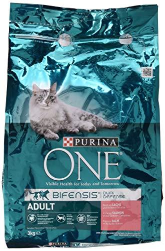 One Adult Katzenfutter Lachs, 3 kg von PURINA ONE