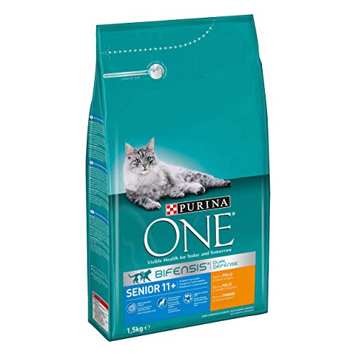 One Senior Cat 11+ Reich an Huhn und Vollkorngetreide 1,5 kg - 1500 g von PURINA ONE