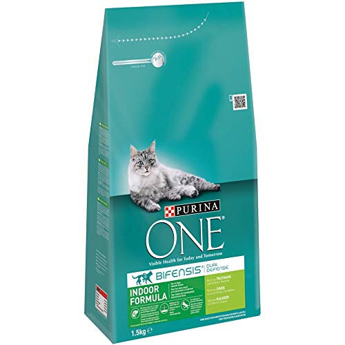 PURINA ONE BIFENSIS Indoor reich an Truthahn 1,5kg - Sie erhalten 1 Packung/en; Packungsinhalt 1,5 kg von Purina