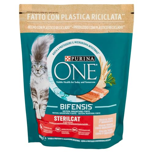 Purina One Bifensis Sterilcat Trockenfutter für Katzen, Forelle und Weizen von PURINA ONE