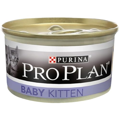 Purina Pro Plan Katzenfutter Dosen Tartalette Baby Kitten Reich an Huhn 85 g von PURINA PRO PLAN