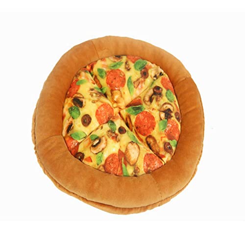 Pet Toy Dog Sniffing Sound Paper Toy Pizza Shape Stark und widerstandsfähig gegen Biss und Molar Interactive Training Plüsch Sounding Toy von PUYYDS