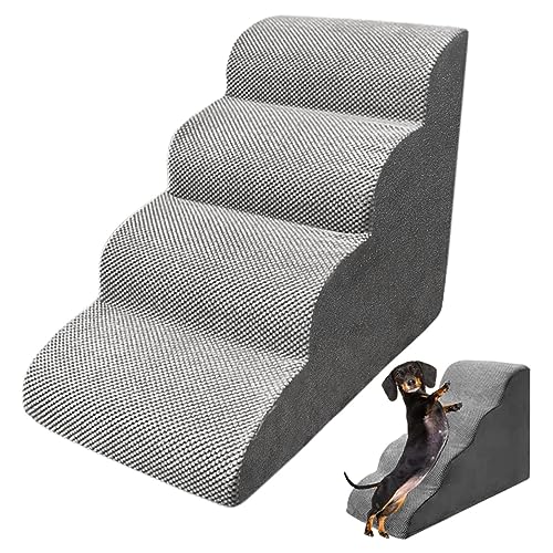 Hunderampe für Couch, rutschfeste Haustiertreppe für Bett, Couch, für ältere Katzen, Kätzchen, Katzen und verletzte von PW TOOLS