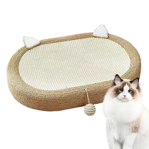 Katzenkratzbrett, Katzenkratzbaum für Indoor-Katzen, gewebtes Kratzpad, Katzennest, Haustierbedarf, Katzenkratzbox zur Erhöhung der Besitzer-Katze von PW TOOLS