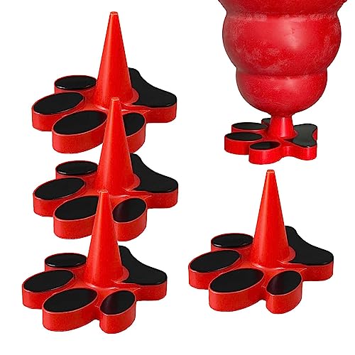 PW TOOLS Hundespielzeug Stopper, Multifunktionaler Ständer für Hundeleckerli-Spielzeug mit Krallenbasis, Stecker für Hundespielzeug, Ständer für Hundeleckerli-Spielzeug, Kau-Gefrierschrank-Spielzeug, von PW TOOLS