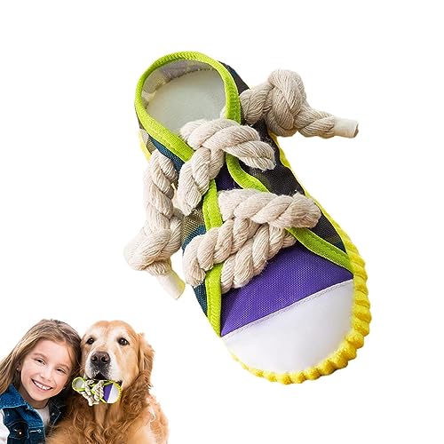 PW TOOLS Hundespielzeugschuh – Kauschuh für Welpen, quietschendes Hundespielzeug, quietschendes Spielzeug, Schuhe für Welpen, verhindert Zahnrechner, Haustiere und Besitzer Interaktion von PW TOOLS