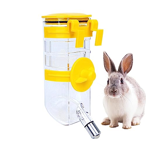 PW TOOLS Vogelkäfig-Wasserspender, Papageien-Wasserspender, Wasser-Vogelfutterspender, Papageien-Wasserspender, 350 ml Trinkflasche für Papageien, Vögel, Meerschweinchen, Eichhörnchen von PW TOOLS