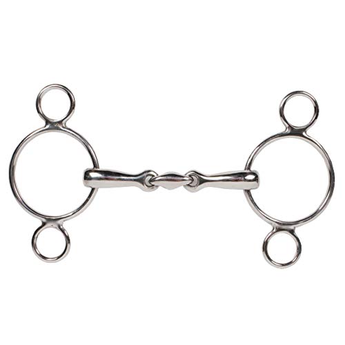 Pagony Pessoa trense doppel gebrochen 3 Rings 16mm Silber Größe: 13,5 von Pagony