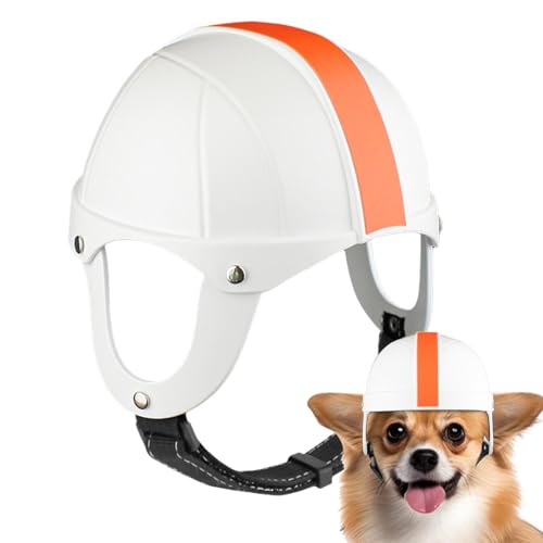 Palaufr Hundeschutzhelm - Doggy Hat Outdoor Fahrrad Haustier Schutzhelm - Fahrrad-Outdoor-Schutzhut, verstellbar und stilvoll für Spaziergänge mit Katzen und Hunden von Palaufr