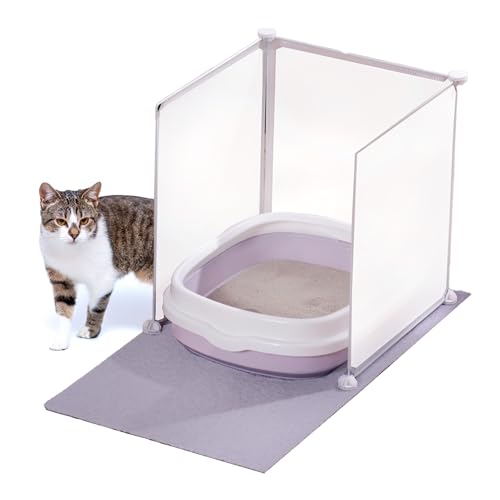 Cat Litter Guard Standard Size with Mat von Panther Armor