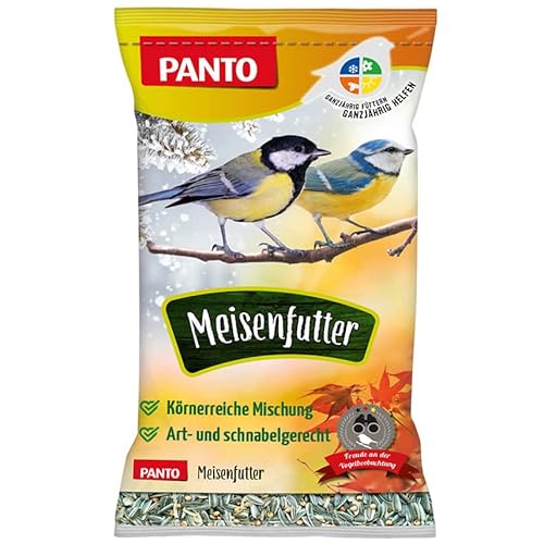 PANTO® Meisenfutter Körner Futtermischung ohne Weizen Gerste Hafer 13 x 1 kg Sparpack von PANTO