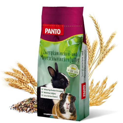 PANTO® Meerschweinchenfutter, Nagerfutter, Pellets 25 kg, 1er Pack (1 x 25 kg) von PANTO