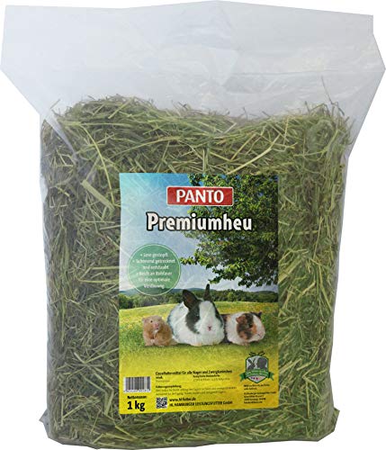 Panto Nagerfutter, Premium Heu 1 kg, 6er Pack (6 x 1 kg) von PANTO