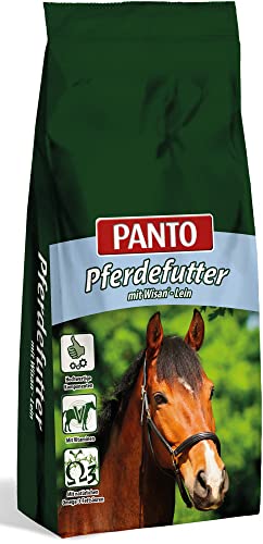 PANTO® Pferdefutter Pure Nature Strukturfutter mit Wisan-Lein 15kg von PANTO