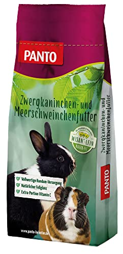 PANTO® Zwergkaninchenfutter 25 kg, 1er Pack (1 x 25 kg) von PANTO