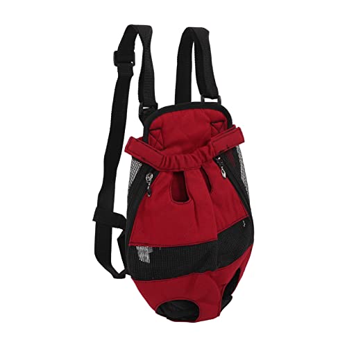 Panv Hunde-Frontträger-Rucksäcke, Tragbarer, Hautfreundlicher Haustier-Brustrucksack für Reisen, Camping, Wandern von Panv