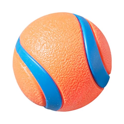Paodduk Hundespielzeugball, Hundetennisbälle,Welpen-Kauball - interaktiver Springender Haustierball, bissfestes, geistig stimulierendes Spielzeug für Hunde zum Spielen im Innen- und Außenbereich von Paodduk