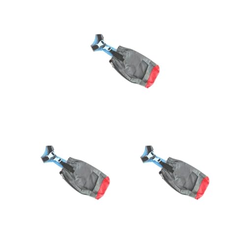 3 x mittelgroße gelähmte Haustier-Brustbeutel mit Reißverschluss und atmungsaktivem Schutz, Kleidung, Haustierbedarf, Größe L von Paowsietiviity