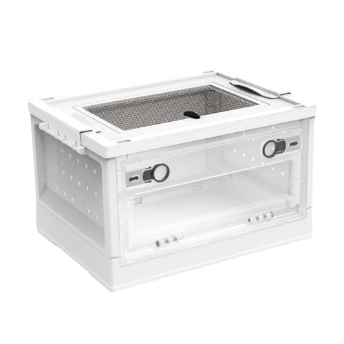 Faltbare Box Reptilienkoffer Zuchtkäfig ABS Haushaltszubehör Faltbares Design Handwerkskunst Mehrzweck-S/Weiß/Aufgerüstet von Paowsietiviity