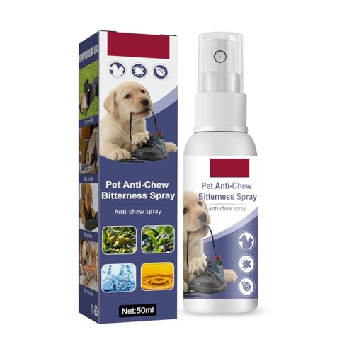 Paowsietiviity Living Room Portable Pet Anti-Kau-Biss-Stopper, Spray, Bittersprays, Verhaltenstrainer, natürliche Inhaltsstoffe, Trainingswerkzeug, 50 ml von Paowsietiviity