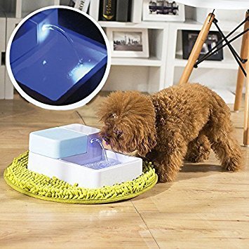 Paramount City Topchances Automatischer LED-Trinkfilter für Haustiere, für Hunde und Katzen (LED+UV) von Paramount City