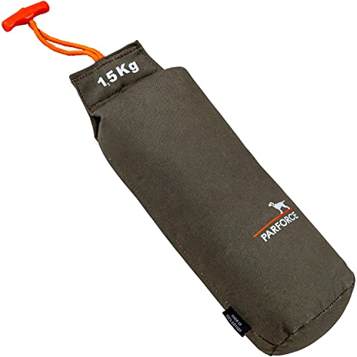 Parforce Apportierdummy Gewicht 1,5 kg – Ø 9,5 cm, Länge 30 cm von Parforce