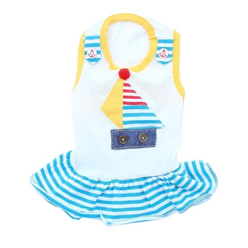 Parisian Pet Dog Clothes Cat Apparel Outfits Boat Dress, L von Parisian Pet