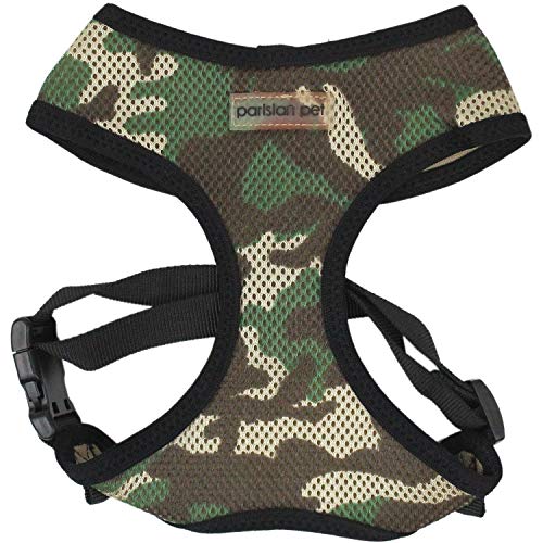 Parisian Pet Freedom Dog Harness, Camo, L von Parisian Pet