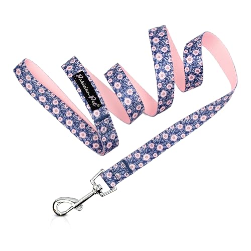 Parisian Pet Girly Dog Leash - 4ft Long, Midnight Blossoms Durable Nylon Dog Training Leash - Traction Rope for Small/Medium Dogs von Parisian Pet