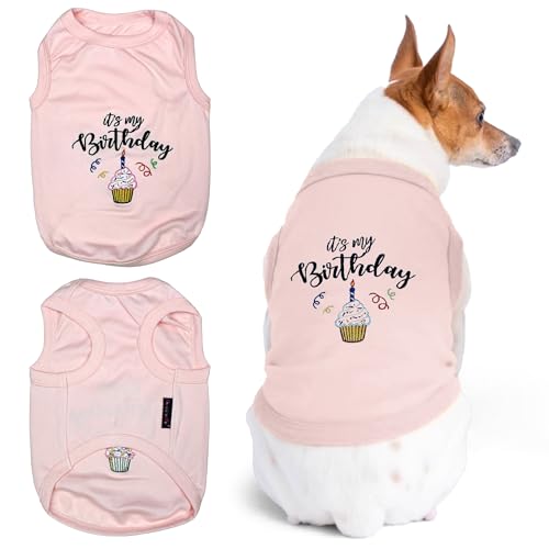 Parisian Pet Hund Katze Kleidung T-Shirt Prinzessin Prinzessin XOXO Lil Angel Awesome Party Tier Strapse Krawatte, 2XL von Parisian Pet