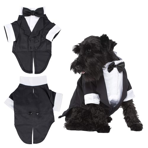 Parisian Pet Party Dog Tux Holiday Wedding Special Occasions Tuxedo Outfits for Dogs and Cats von Parisian Pet