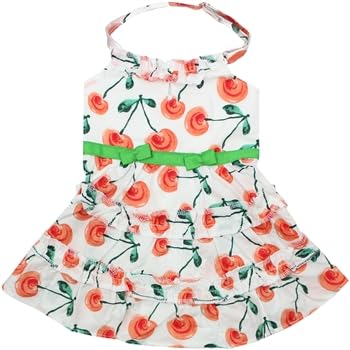 Parisian Pet Red Poppies Boho Kleid, 3XL von Parisian Pet