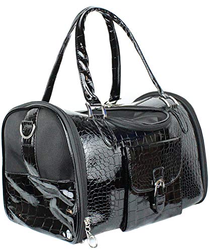 Parisian Pet Small Dog Carrier - Pet Carrier for Cats and Dog Carriers for Small Dogs - Dog Purse and Cat Carrier - Airline Approved Pet Carrier - Dog Travel Bag - Small Pet Carrier Handbag von Parisian Pet