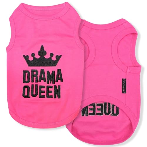 Parisian Pet T-Shirt Drama Queen, Medium von Parisian Pet