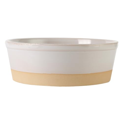 Park Life Designs Nordic Cream Futternapf, groß, 20,3 cm Durchmesser, Keramik von Park Life Designs