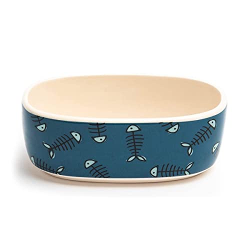 Park Life Designs Trixie Katzennapf, oval, 16,5 cm, 2 Tassen von Park Life Designs