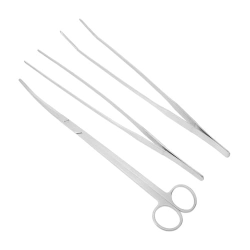 Parliky Aquarium Werkzeugset für Wasserpflanzenpflege Aquarienreinigungsset mit Pinzette und Schere Rostfreies für Aquascaping und Garnelentankpflege Parliky Aquarium Werkzeugset für Wasserpflanzenpflege Aquarienreinigungsset mit Pinzette und Schere Rostfreies für Aquascaping und Garnelentankpflege von Parliky