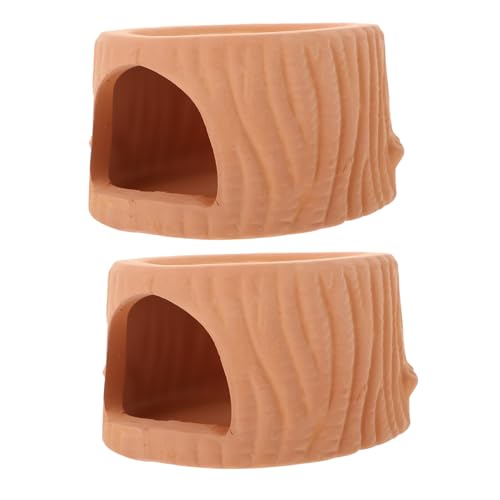 Parliky 2 Stück Keramik Aquarium Versteck Natürliche Steinoptik Höhle für Fische und Garnelen Dekoratives Versteck Sichere Aquarium Dekoration Kompakt Leicht für Lebendige Parliky 2 Stück Keramik Aquarium Versteck Natürliche Steinoptik Höhle für Fische und Garnelen Dekoratives Versteck Sichere Aquarium Dekoration Kompakt Leicht für Lebendige von Parliky