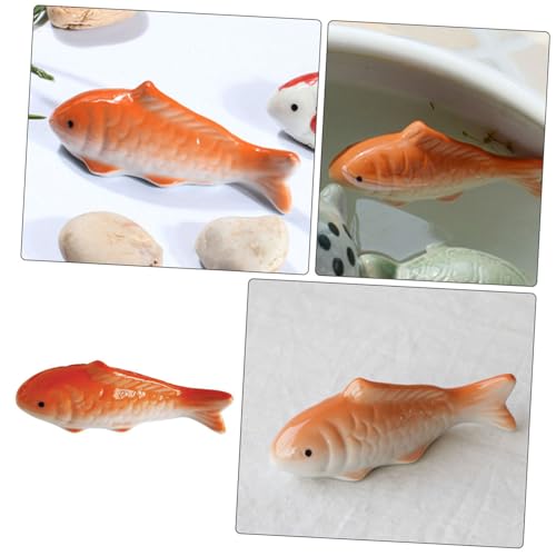Parliky 2 Stück Keramik Schwimmender Fisch Ornament Aquarium Deko Fischfigur mit Glatter Oberfläche Langlebig Schwimmend Geeignet für Fischbecken und Teich Dekoration Parliky 2 Stück Keramik Schwimmender Fisch Ornament Aquarium Deko Fischfigur mit Glatter Oberfläche Langlebig Schwimmend Geeignet für Fischbecken und Teich Dekoration von Parliky