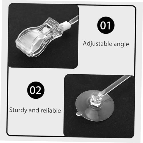 Parliky 3 Stück Saugnapf Clips für Aquarium Zubehör rutschfeste Halter für Schläuche und Pflanzen Einfache Befestigung Vielseitig Einsetzbar für Fischbecken und Zuchtboxen Parliky 3 Stück Saugnapf Clips für Aquarium Zubehör rutschfeste Halter für Schläuche und Pflanzen Einfache Befestigung Vielseitig Einsetzbar für Fischbecken und Zuchtboxen von Parliky