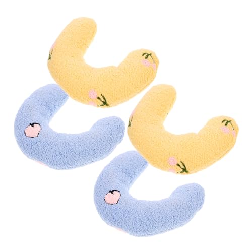 Parliky 4 Stück U förmiges Nackenschutz Katzenkissen Sanft und Waschbar Komfortables Katzenspielzeug und Kissen in Blau und Gelb für Tiefen Schlaf und Sicheren Halskomfort Parliky 4 Stück U förmiges Nackenschutz Katzenkissen Sanft und Waschbar Komfortables Katzenspielzeug und Kissen in Blau und Gelb für Tiefen Schlaf und Sicheren Halskomfort von Parliky