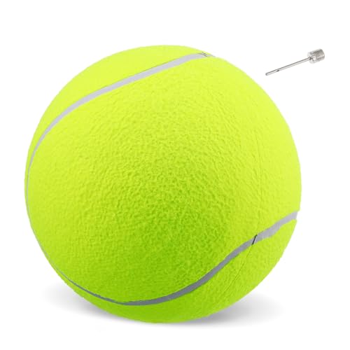 Parliky 5St Tennisball im Freien sportgeräte Sport geräte Sports Equipment Fun pet Toy Tenis de Niñ Hund spielt Bälle Tennis Ball Strand Spielzeug 24cm Tennisball 9,5 Zoll Tennisball Green von Parliky