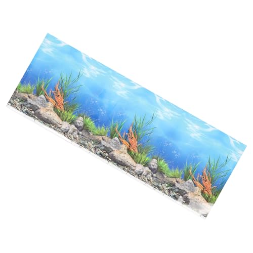 Parliky Aquarium Aufkleber 3D Fisch Tank Hintergrund Aufkleber Selbst-Adhesive Aquarium Aufkleber für Fisch Tank Haustier Fisch Lebensraum von Parliky