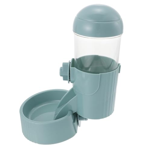 Parliky Automatischer Trinkbrunnen Futterautomat für Hunde Automatische Hundetränke Katzennapf pet Feeder pet Food Container Anti-Fall-Futterbecken hängender katzenfutterautomat Abs Blue von Parliky