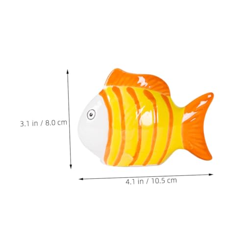 Parliky Handbemalte Keramik Fische Schwimmend Deko Bunte Streifen Aquarium Figuren Schwimmende Fischteich Ornamente Für Teich Aquarium Und Garten Langlebig Und Schwimmfähig Groß Parliky Handbemalte Keramik Fische Schwimmend Deko Bunte Streifen Aquarium Figuren Schwimmende Fischteich Ornamente Für Teich Aquarium Und Garten Langlebig Und Schwimmfähig Groß von Parliky