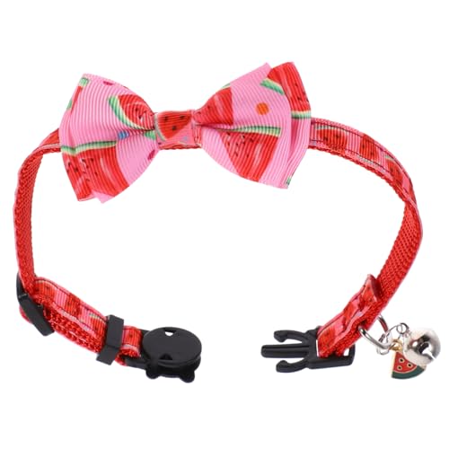 Parliky Haustierhalsband Kätzchen Zubehör Hundehalstuch Verstellbarer Kätzchenkragen tierische bescherung Kitten Halsband Bowtie verstellbares Katzenhalsband Katzenhalsband Nylon von Parliky