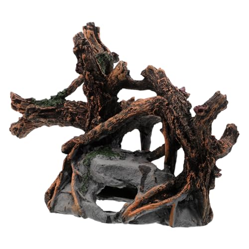 Parliky Hochrealistisches Aquarium Resin Baumstamm Dekor Hohler Künstlicher Wurzelstamm für Fisch Garnelenaquarien Naturgetreues Versteck Langlebig und Vielseitig für Betta Garnelentanks Parliky Hochrealistisches Aquarium Resin Baumstamm Dekor Hohler Künstlicher Wurzelstamm für Fisch Garnelenaquarien Naturgetreues Versteck Langlebig und Vielseitig für Betta Garnelentanks von Parliky